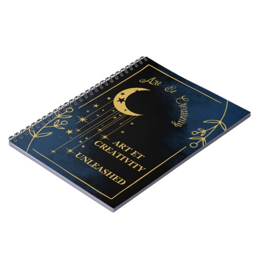 Starry Dreams Spiral Notebook Notizblock (Linke Seite)