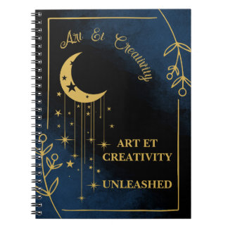 Starry Dreams Spiral Notebook Notizblock