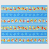 Starry Eggs Geschenkpapier (Flach)