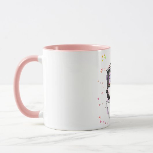 Starry Eyes Classic White Fun Tasse (Links)