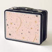 Starry Fest - Food Storage Box mit Star Design Metall Brotdose (Rückseite)