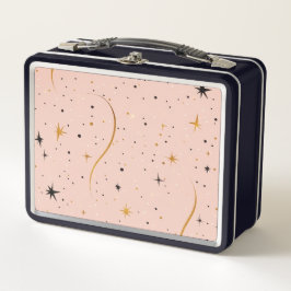 Starry Fest - Food Storage Box mit Star Design Metall Brotdose