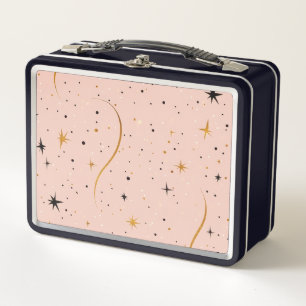 Starry Fest - Food Storage Box mit Star Design Metall Brotdose
