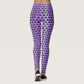 Starry Fishnet Space Princess Galaxy Leggings (Rückseite)