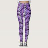 Starry Fishnet Space Princess Galaxy Leggings (Vorderseite)