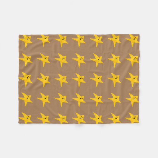 Starry Fleece Blanket (Vorderseite (Horizontal))