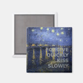 Starry ForGive Kiss Magnet (Vorderseite/Rückseite)
