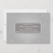 Starry Foto Collage Geburtsankündigung Ankündigung (Rückseite)