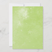 Starry Foto | Save the Date grün (Rückseite)