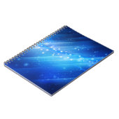 Starry Galaxy Abstrakt Notizblock (Linke Seite)