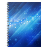 Starry Galaxy Abstrakt Notizblock (Vorderseite)