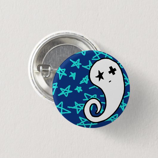 Starry Geist-Button Button (Vorne & Hinten)