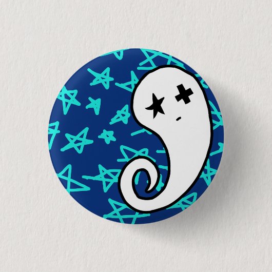 Starry Geist-Button Button (Vorderseite)