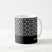 Starry Geometrie Kaffeetasse (VorderseiteRechts)