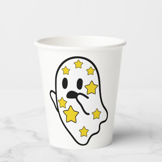 Starry Ghost Pappbecher (Vorderseite)
