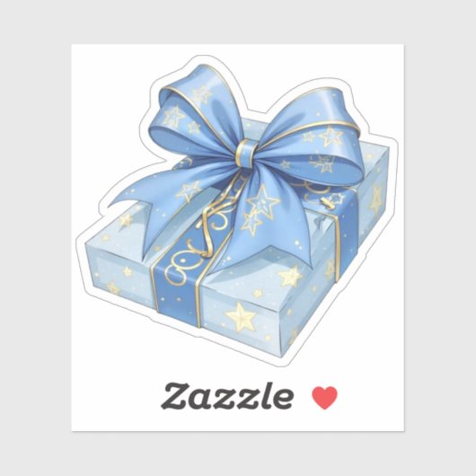 Starry Gift Custom Cut Sticker (Blatt)