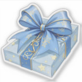Starry Gift Custom Cut Sticker