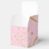 Starry Gift - Pink & Gold Star Cube Box Geschenkschachtel (Geöffnet)