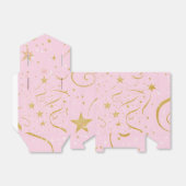 Starry Gift - Pink & Gold Star Geschenkboxen mit L Geschenkschachtel (Ungefaltet)