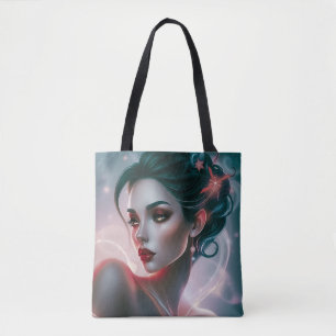 Starry Glam Tote Tasche: Elegante Frau Tasche