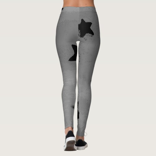 Starry graue Leggings (Rückseite)