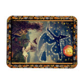 Starry Halloween Night Magnet (Horizontal)