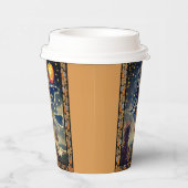 Starry Halloween Night Pappbecher (Rechts)