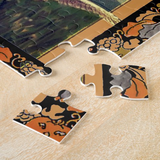 Starry Halloween Night Puzzle (Seite)