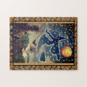 Starry Halloween Night Puzzle (Horizontal)