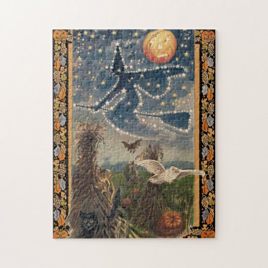 Starry Halloween Night Puzzle (Vertikal)