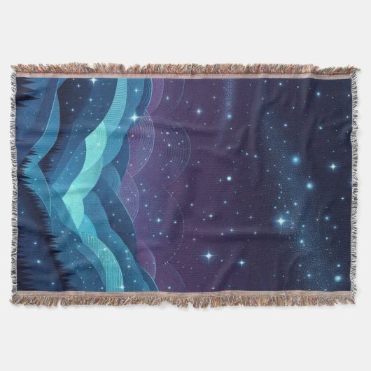 Starry Hills Night Decke (Vorderseite)