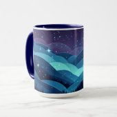 Starry Hills Night Tasse (Vorderseite Links)