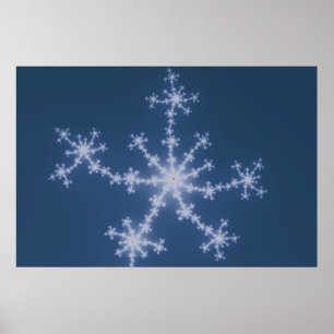 Starry Himmel - Fraktal-Plakat Poster