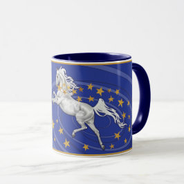 Starry Holiday Horse Tasse