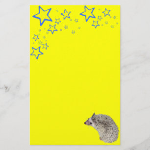Starry Igel Stationary Briefpapier