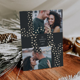 Starry Joy | Zwei Fotos Feiertagskarte