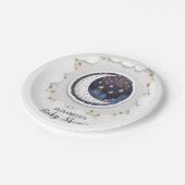 Starry Kids Stars Kinderdusche Pappteller (Schrägansicht)