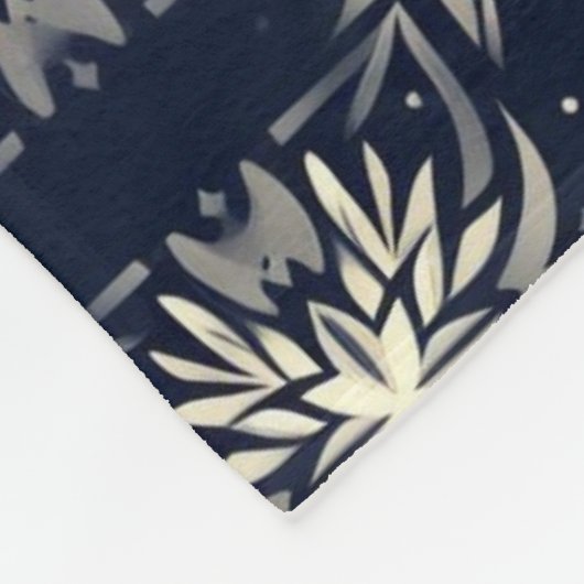 Starry Lattice Elegance Blanket Fleecedecke (Ecke)