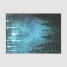 Starry Lights Rustic Pine Trees Country Packaging