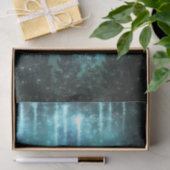 Starry Lights Rustic Pine Trees Country Packaging Seidenpapier (Geschenk)