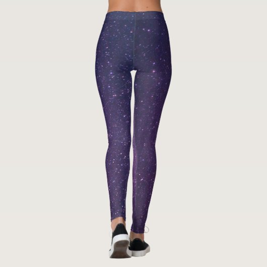 STARRY LILA CELESTIAL FLYING HIGH LEGGINGS (Rückseite)