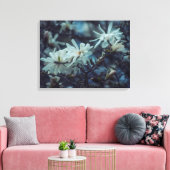 Starry Magnolia 3 172 Leinwanddruck (Insitu (Wohnzimmer))
