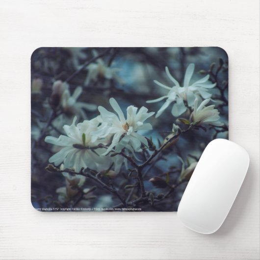 Starry Magnolia 3 172 Mousepad (Mit Mouse)