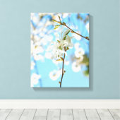 Starry Magnolia 6490 Leinwanddruck (Insitu (Holzboden))