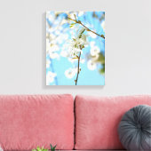 Starry Magnolia 6490 Leinwanddruck (Insitu (Wohnzimmer))