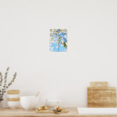 Starry Magnolia 6490 Poster (Küche)