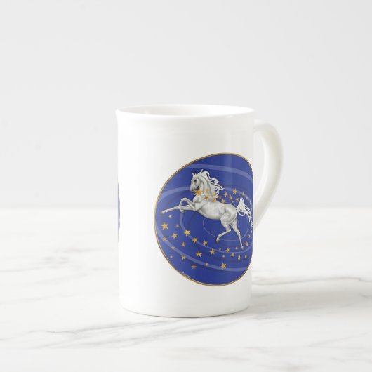 Starry Mare Bone China Tasse (Vorderseite Rechts)