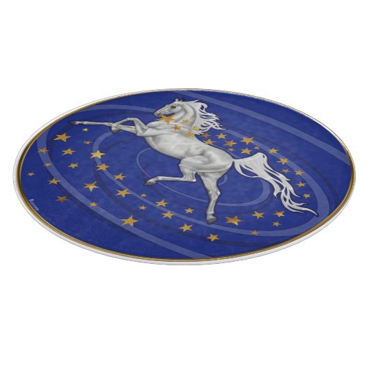Starry Mare Glas Cutting Board Schneidebrett (Ecke)
