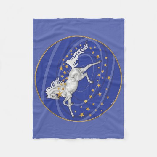 Starry Mare Small Fleece Blanket (Vorderseite)