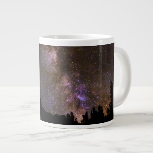 Starry Milky way, Kalifornien Jumbo-Tasse (Vorderseite Rechts)
